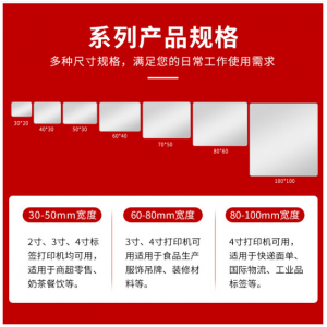 艾利丹尼森 啞銀PET標(biāo)簽紙亞銀不干膠條碼打印紙防水防油撕不爛固定資產(chǎn)設(shè)備銘牌標(biāo)貼